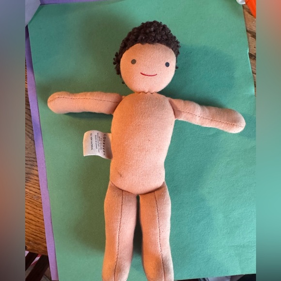 LOVEVERY Other - Rare organic cotton Avery doll Lovevery Soft Plush Doll with Curly Hair